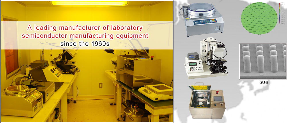 A leading manufacturer of laboratory semiconductor manufacturing equipment since the 1960s